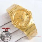 Swiss Copy Omega Constellation Yellow Gold 38mm Watches 8500 Movement